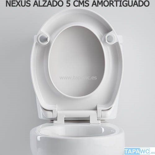 TAPA NEXUS ELEVADOR 5 CMS AMORTIGUADO TAPAWC ESPECIAL (última unidad)