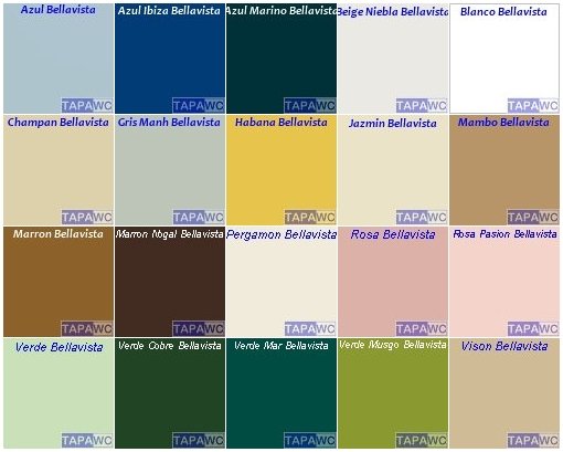 Tapa bide ALMINA compatible Bellavista Teka