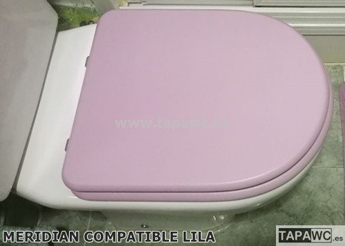 Asiento inodoro MERIDIAN tapawc compatible Roca AMORTIGUADO