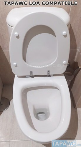 Asiento inodoro LOA tapawc compatible Gala