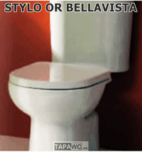 Asiento inodoro STYLO tapawc ORIGINAL Bellavista