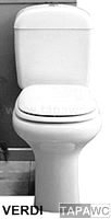 Asiento inodoro VERDI tapawc compatible Ideal Standard