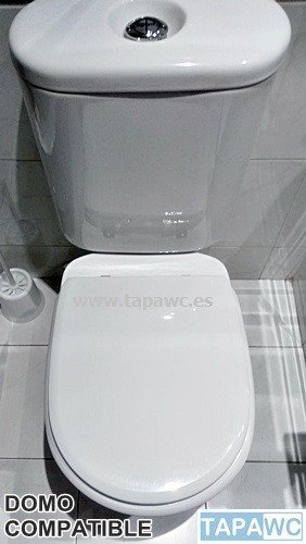 Asiento inodoro DOMO tapawc compatible Sangra AMORTIGUADO