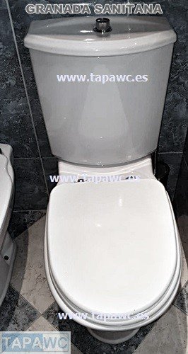Asiento inodoro GRANADA SANITANA tapawc compatible
