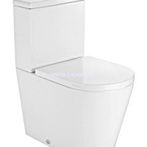 Asiento inodoro INSPIRA ROUND COMPACTO AMORTIGUADO SUPRALIT original tapawc Roca