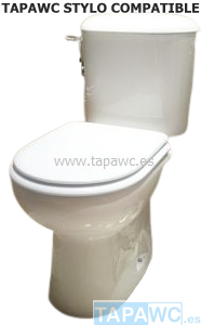 Asiento inodoro STYLO tapawc compatible Bellavista