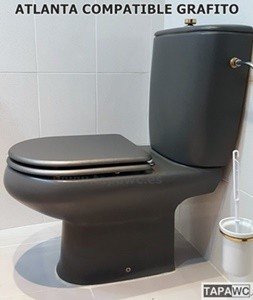 Asiento inodoro ATLANTA Tapawc Compatible Fijo Roca