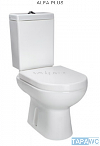 Asiento inodoro ALFA PLUS tapawc compatible Unisan