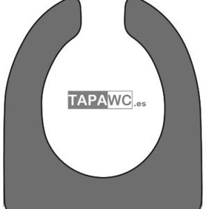Asiento inodoro PMR HERRADURA tapawc compatible ADAPTABLE