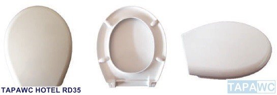 Asiento inodoro HOTEL VICTORIA DUROPLAST RD36 tapawc standard
