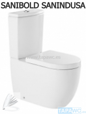 Asiento inodoro SANIBOLD original  tapawc Unisan Sanidusa