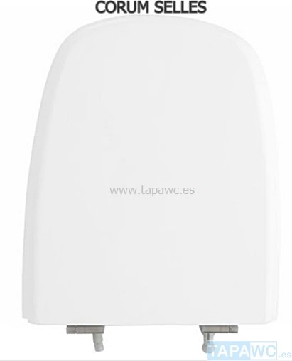 Asiento inodoro CORUM compatible SELLES tapawc