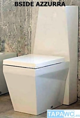 Asiento inodoro BSIDE tapawc compatible Azurra