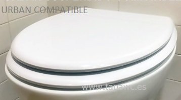 Asiento inodoro URBAN tapawc compatible Noken