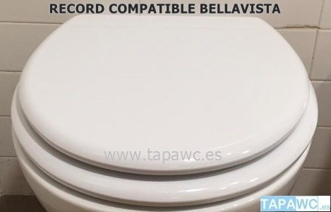 Asiento inodoro RECORD tapawc compatible Bellavista