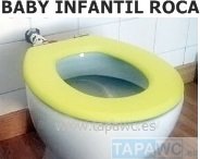 Asiento inodoro INFANTIL BABY ROCA tapawc compatible