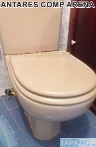 Asiento inodoro ANTARES tapawc compatible Jacob Delafon