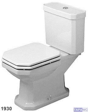 Asiento inodoro 1930 tapawc compatible Duravit (INT ARO RED) AMORTIGUADO