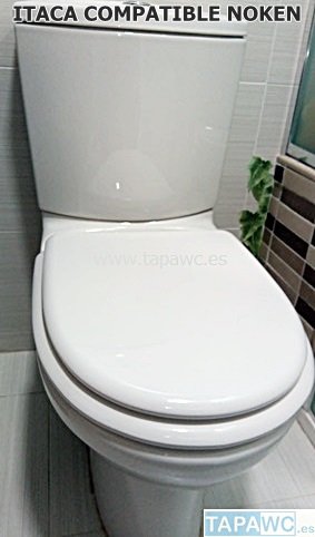 Asiento inodoro ITACA tapawc compatible Noken