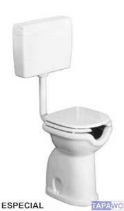 Asiento inodoro PMR ESPECIAL tapawc compatible Cifial HERRADURA