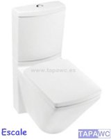 Asiento inodoro ESCALE  original tapawc Jacob Delafon