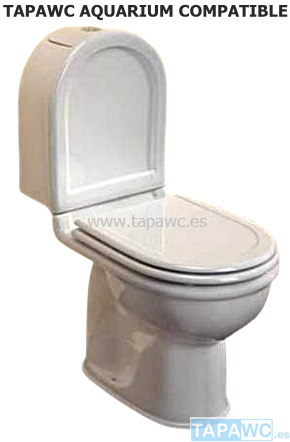 Asiento inodoro AQUARIUM tapawc compatible Cifial
