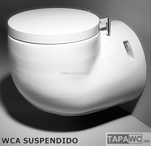 Asiento WCA Blanco original tapawc Unisan Sanindusa