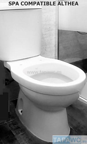 Asiento inodoro SPA tapawc compatible Althea