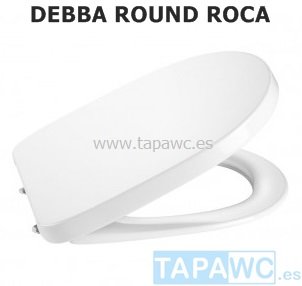 Asiento inodoro DEBBA ROUND original tapawc Roca
