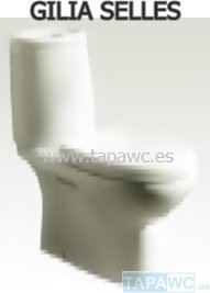 Asiento inodoro GILIA compatible SELLES tapawc