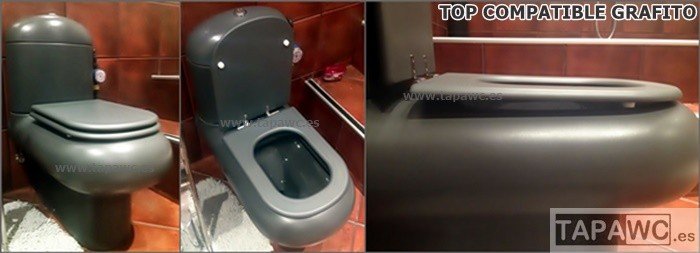 Asiento inodoro TOP tapawc compatible Gala AMORTIGUADO - Imagen 2