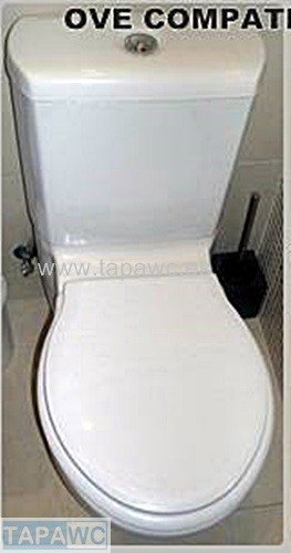 Asiento inodoro OVE tapawc compatible Jacob Delafon