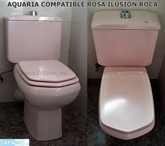Asiento inodoro AQUARIA tapawc compatible Roca