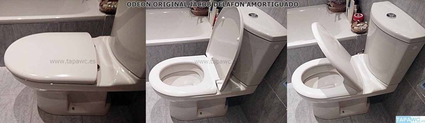 Asiento inodoro ODEON original tapawc Jacob Delafon - Imagen 5