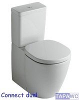 Asiento inodoro CONNECT tapawc compatible Ideal Standard