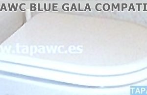 Asiento inodoro BLUE Tapawc Fijo Compatible Gala