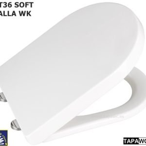 Asiento RT36 forma D LARGO SOFT AMORTIGUADO tapawc