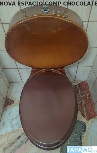 Asiento inodoro NOVA ESPACIO tapawc compatible Gala AMORTIGUADO