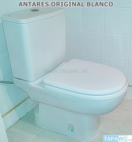 Asiento inodoro ANTARES Blanco tapawc original Jacob Delafon