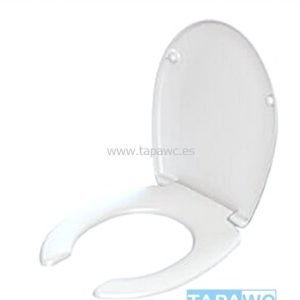 Tapa Wc RD37-HERRADURA simil duroplast anclaje regulable nylon (Ultimas 3 uds)