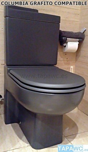 Asiento inodoro COLUMBIA compatible tapawc Roca