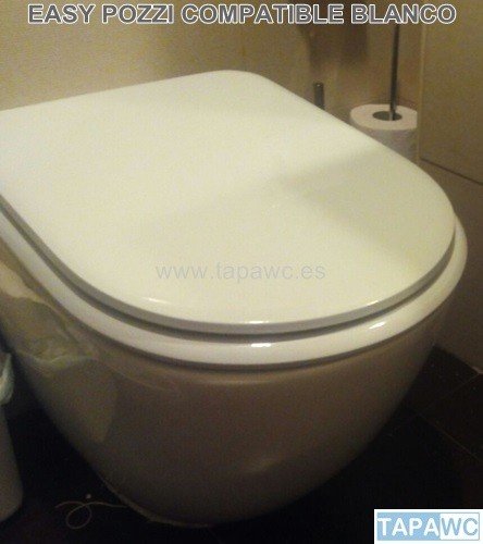 Asiento inodoro EASY.02 tapawc compatible Pozzi Ginori