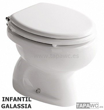 Asiento inodoro INFANTIL GALASSIA tapawc compatible
