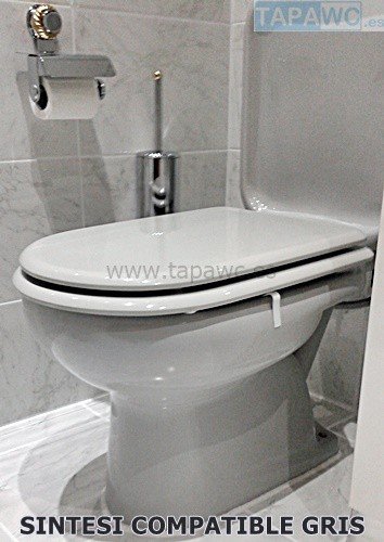 Asiento inodoro SINTESI tapawc compatible Cesame