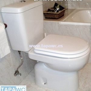 Asiento inodoro BAHIA tapawc compatible Sangra