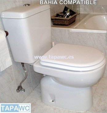 Asiento inodoro BAHIA tapawc compatible Sangra