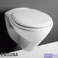 Asiento inodoro LAGUNA tapawc compatible Ideal Standard