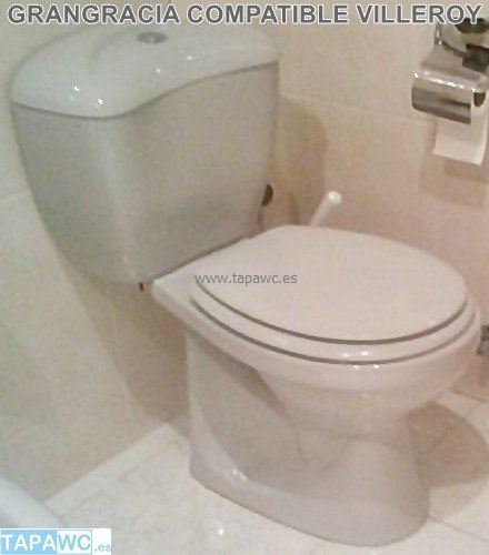 Asiento inodoro GRANGRACIA tapawc compatible Villeroy