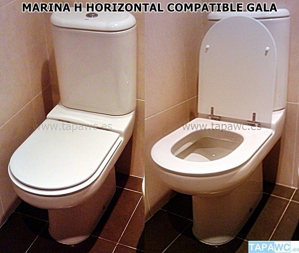 Asiento inodoro MARINA H Compatible Gala