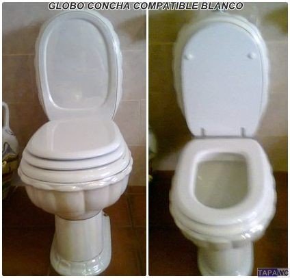 Asiento inodoro DIVA 23 tapawc amortiguado compatible Globo